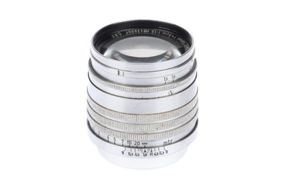 Lot 25A - A Leitz Xenon f/1.5 50mm Lens