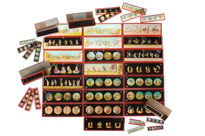 Lot 499 - Collection of Childrens Magic Lantern Slides