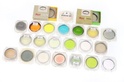 Lot 111C - A Good Selection of Leica Filters