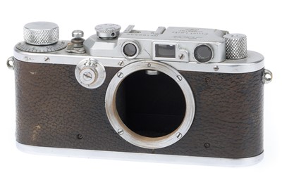 Lot 33 - A Leica III Rangefinder Camera Body