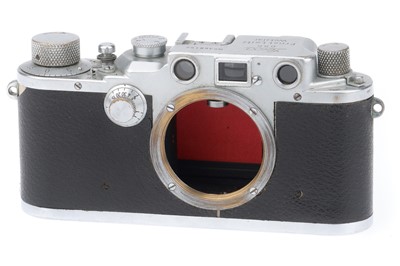 Lot 36 - A Leica IIIc Rangefinder Camera Body