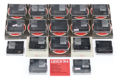 Lot 86 - A Selection of Leica R Series Focusing Screen
