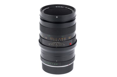 Lot 334 - A Leitz Wetzlar Macro-Elmarit-R f/2.8 60mm Lens