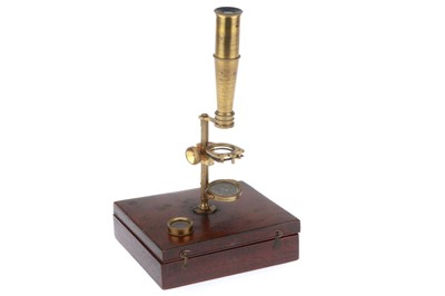 Lot 596 - Pocket Microscope, Cary London