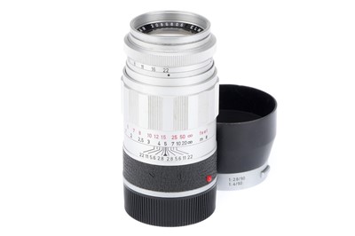 Lot 13 - A Leitz Wetzlar Elmarit f/2.8 90mm Lens