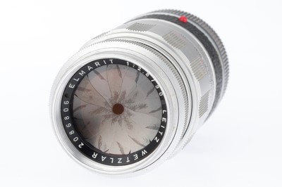 Lot 13 - A Leitz Wetzlar Elmarit f/2.8 90mm Lens