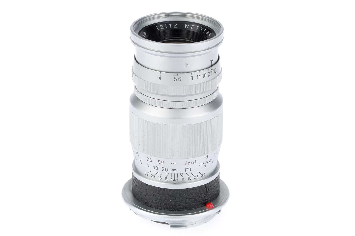 Lot 5 - A Leitz Wetzlar Elmar f/4 90mm Lens