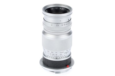 Lot 5 - A Leitz Wetzlar Elmar f/4 90mm Lens