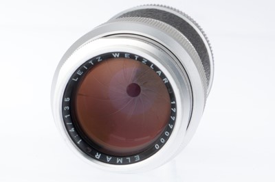 Lot 17 - A Leitz Wetzlar Elmar f/4 135mm Lens