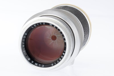 Lot 18 - A Leitz Wetzlar Elmar f/4 135mm Lens