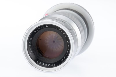Lot 22 - A Leitz Wetzlar Elmar f/4 90mm Lens