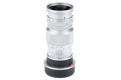 Lot 22 - A Leitz Wetzlar Elmar f/4 90mm Lens