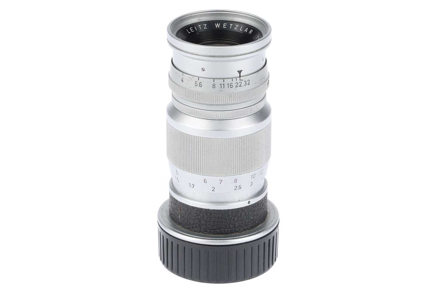 Lot 23 - A Leitz Wetzlar Elmar f/4 90mm Lens