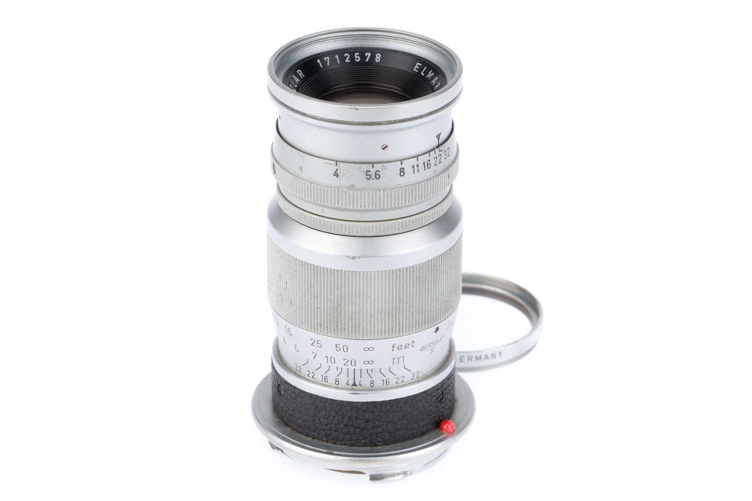 Lot 24 - A Leitz Wetzlar Elmar f/4 90mm Lens