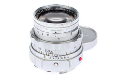 Lot 4 - A Leitz Wetzlar Summicron f/2 5cm Lens