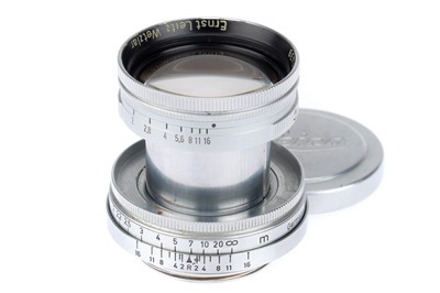 Lot 64 - A Leitz Wetzlar Summitar f/2 5cm Collapsible Lens