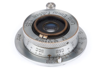 Lot 56 - A Leitz Wetzlar Elmar f/3.5 3.5cm Lens