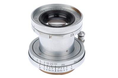 Lot 61 - A Leitz Wetzlar Elmar f/2.8 50mm Collapsible Lens