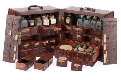 Lot 537 - Large & Unusual Travelling Medicine Chest