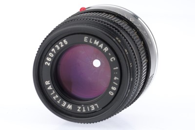 Lot 10 - A Leitz Wetzlar Elmar-C f/4 90mm Lens
