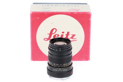 Lot 12 - A Leitz Canada Tele-Elmarit f/2.8 90mm Lens