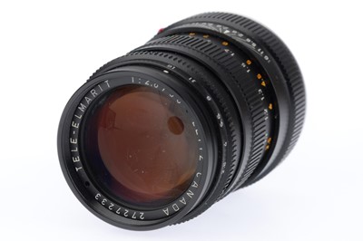 Lot 12 - A Leitz Canada Tele-Elmarit f/2.8 90mm Lens