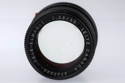 Lot 12 - A Leitz Canada Tele-Elmarit f/2.8 90mm Lens
