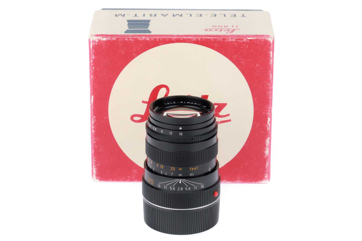 Lot 6 - A Leitz Wetzlar Tele-Elmarit-M f/2.8 90mm Lens