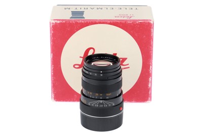 Lot 6 - A Leitz Wetzlar Tele-Elmarit-M f/2.8 90mm Lens