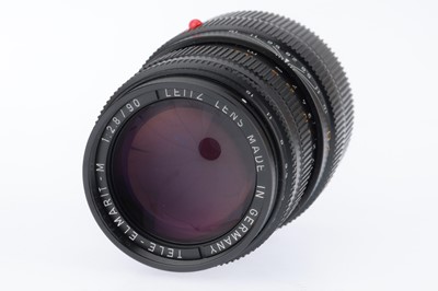 Lot 6 - A Leitz Wetzlar Tele-Elmarit-M f/2.8 90mm Lens