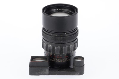 Lot 7 - A Leitz Canada Elmarit f/2.8 135 Lens with Goggles