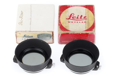 Lot 69 - A Pair of Leitz 13352 Polarising Filters