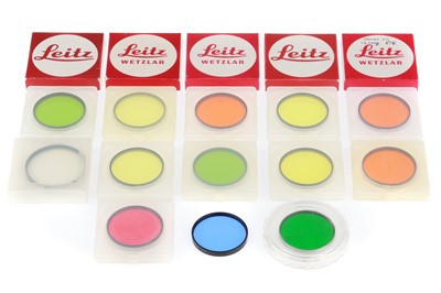 Lot 80 - A Selection of Leitz Series VII Filters.