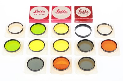 Lot 73 - A Selection of Leitz Series VI Filters.