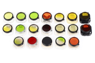 Lot 76 - A Selection of Leitz 36mm Clamp-On Filters