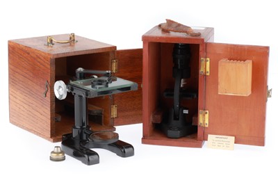 Lot 600 - Small Watson Dissecting Microscope & Other