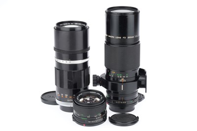 Lot 347 - A Pair of Canon 35mm Camera Lenses