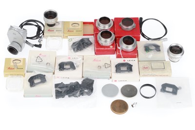 Lot 74 - A Selection of Leica Accessories