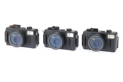 Lot 160 - A Group of Fujica HD-S Water Resistant Compact Cameras