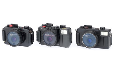 Lot 161 - A Group of Fujica HD Series Compact Cameras