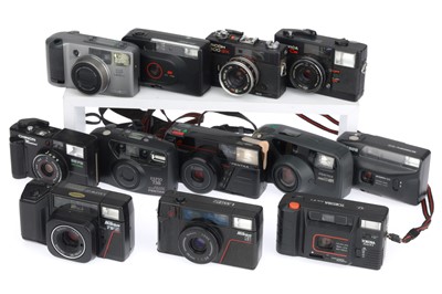 Lot 163 - A Selection of 35mm Compact Cameras