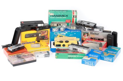 Lot 315 - A Selection of 110 Format Cameras