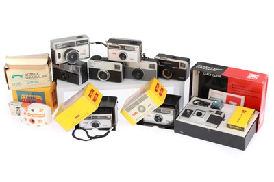 Lot 316 - A Selection of 126 Format Cameras