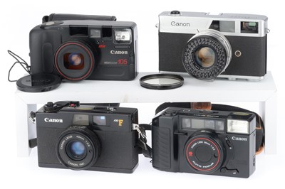Lot 145 - A Group of Canon Compact Cameras