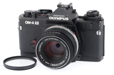 Lot 216 - An Olympus OM-4 Ti 35mm SLR Camera
