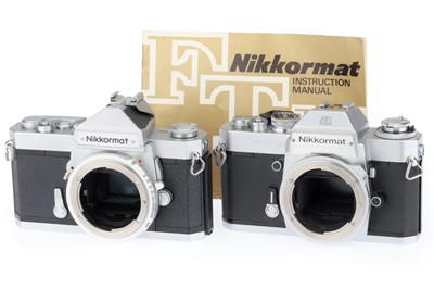 Lot 93 - A Pair of Nikon Nikkormat Camera Bodies