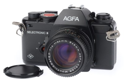 Lot 152 - An Agfa Selectronic 3 35mm SLR Camera