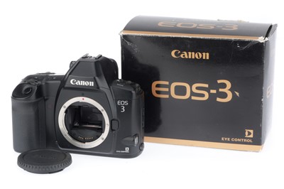 Lot 206 - A Canon EOS 3 Camera Body