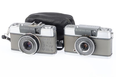 Lot 228 - A Pair of Olympus PEN Half Frame Cameras