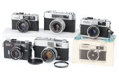 Lot 165 - A Selection of Rangefinder & Viewfinder Cameras for Repair